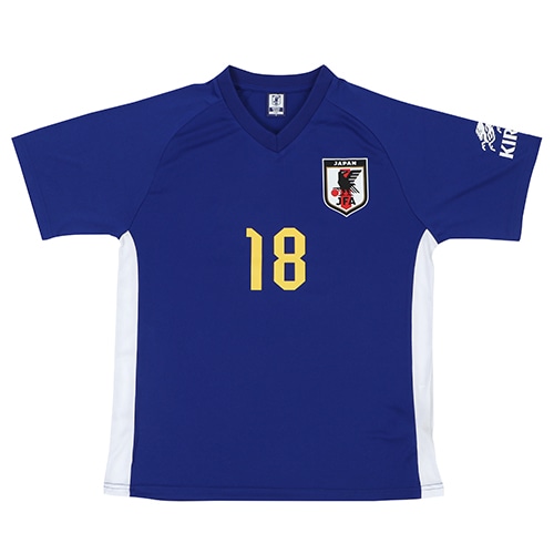 KIRIN×サッカー日本代表プレーヤーズTシャツ #18 三笘薫