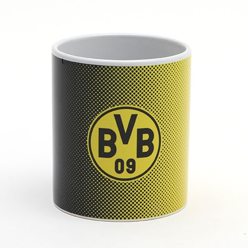 BVB Mug BLK/YEL SMALL LOGO