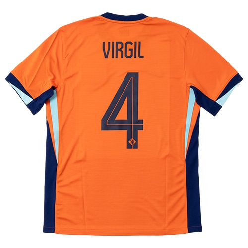 2024 オランダ代表 HOMEユニフォーム #4 VIRGIL