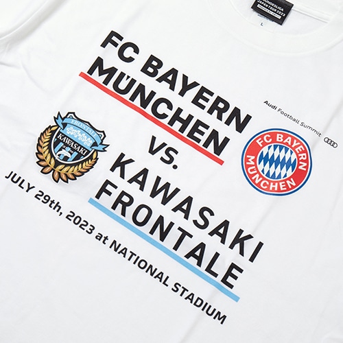 2023 バイエルン・ミュンヘン×川崎フロンターレ 対戦記念Tシャツ