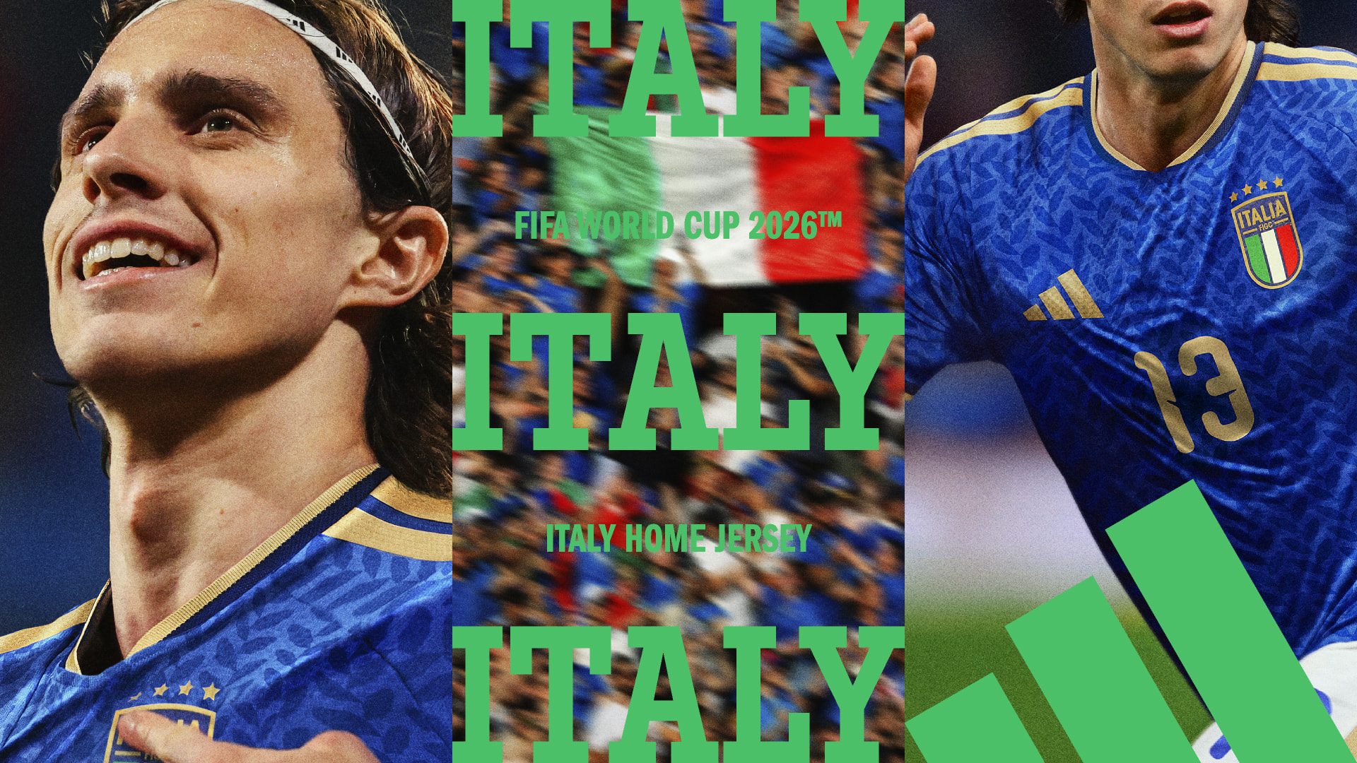 アディダス イタリア代表ユニフォーム