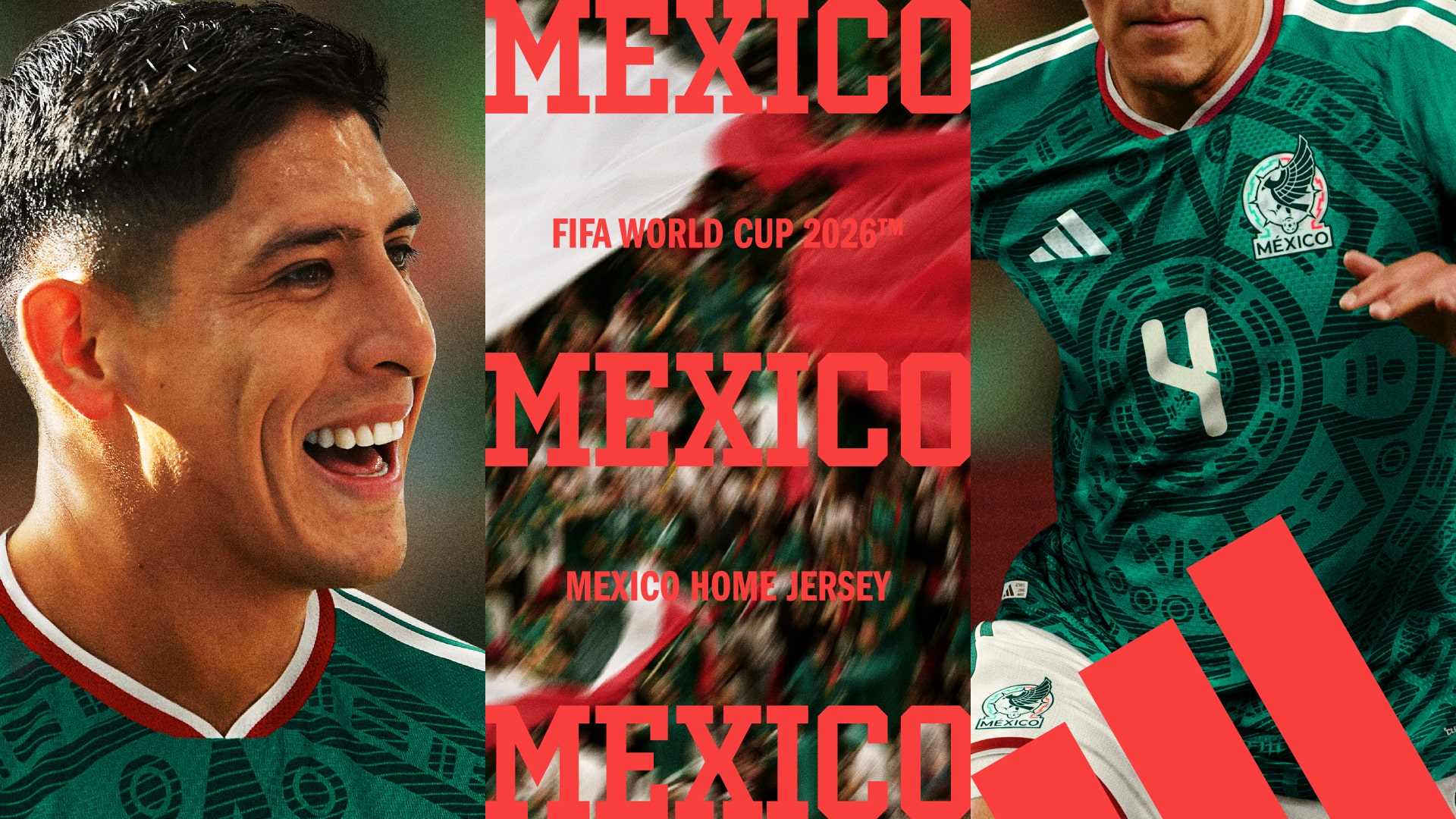 アディダス メキシコ代表ユニフォーム