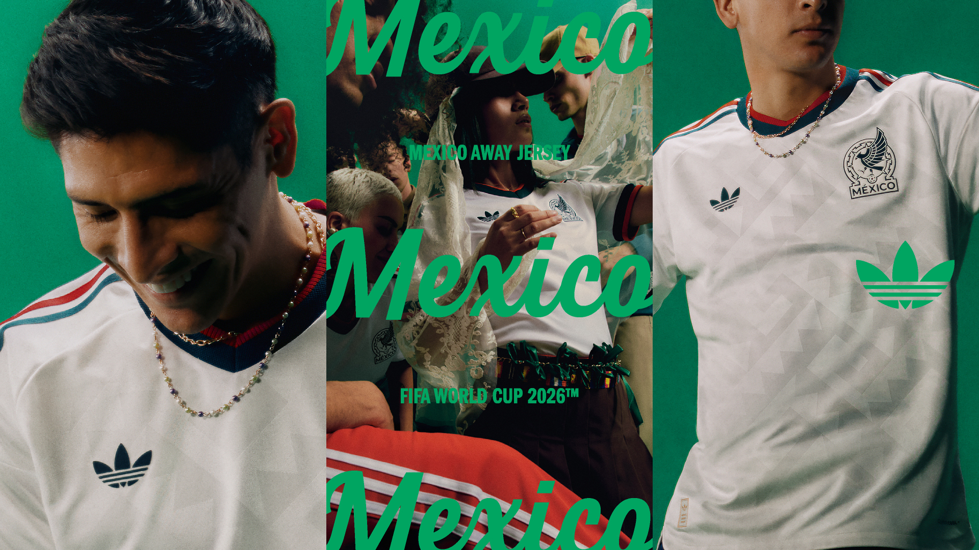 アディダス メキシコ代表 アウェイユニフォーム KV