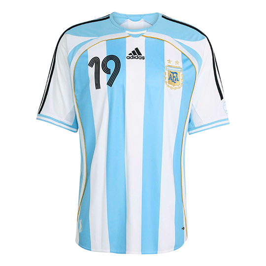 アルゼンチン代表 2006 HOMEユニフォーム #19 MESSI