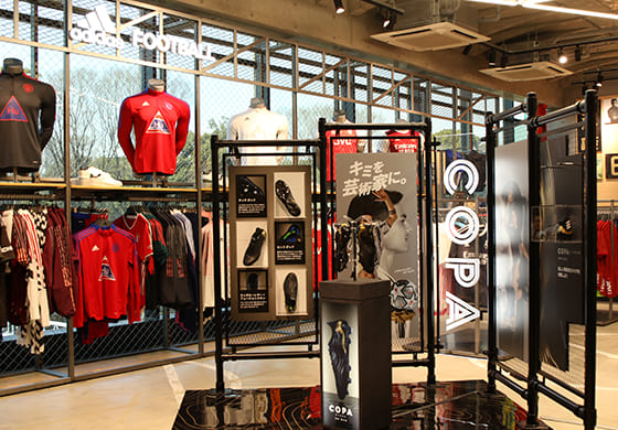 原宿店SOCCER SHOP KAMO Harajuku Store