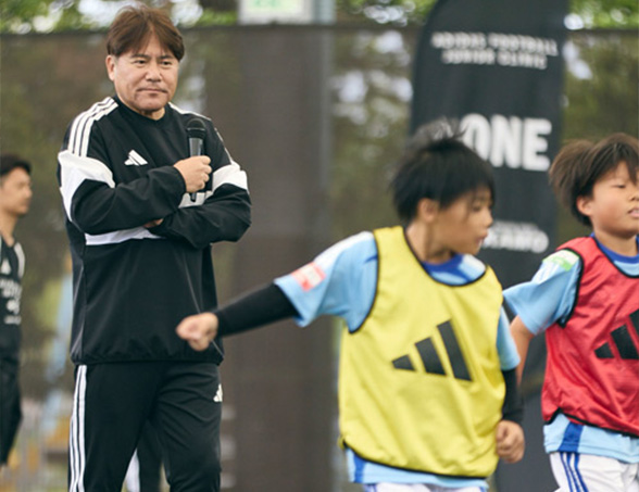 サッカークリニックの様子1