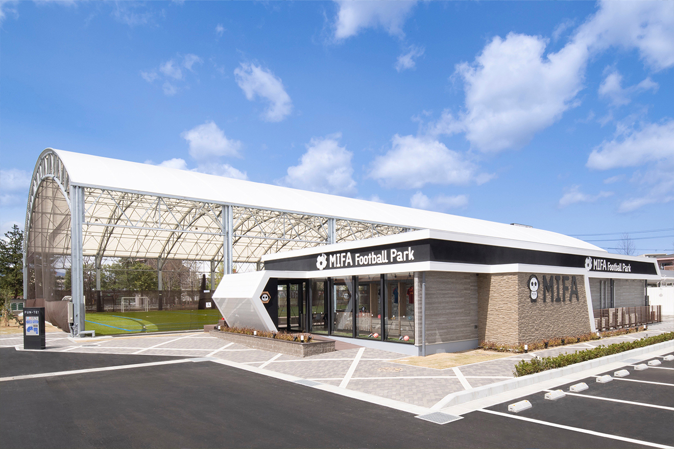 MIFA Football Park 仙台の外観