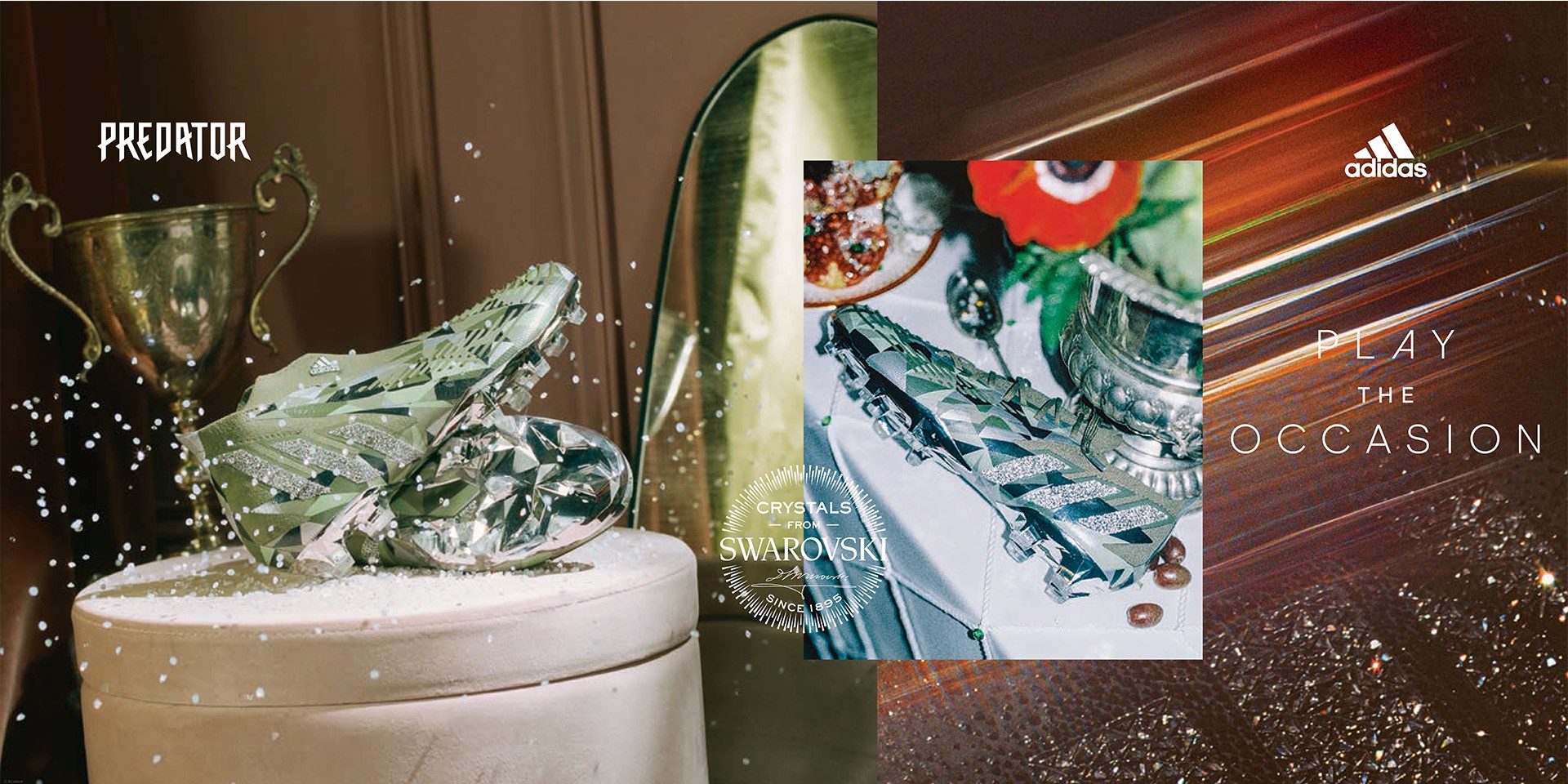 PREDATOR MEETS SWAROVSKI CRYSTALS | adidas football official