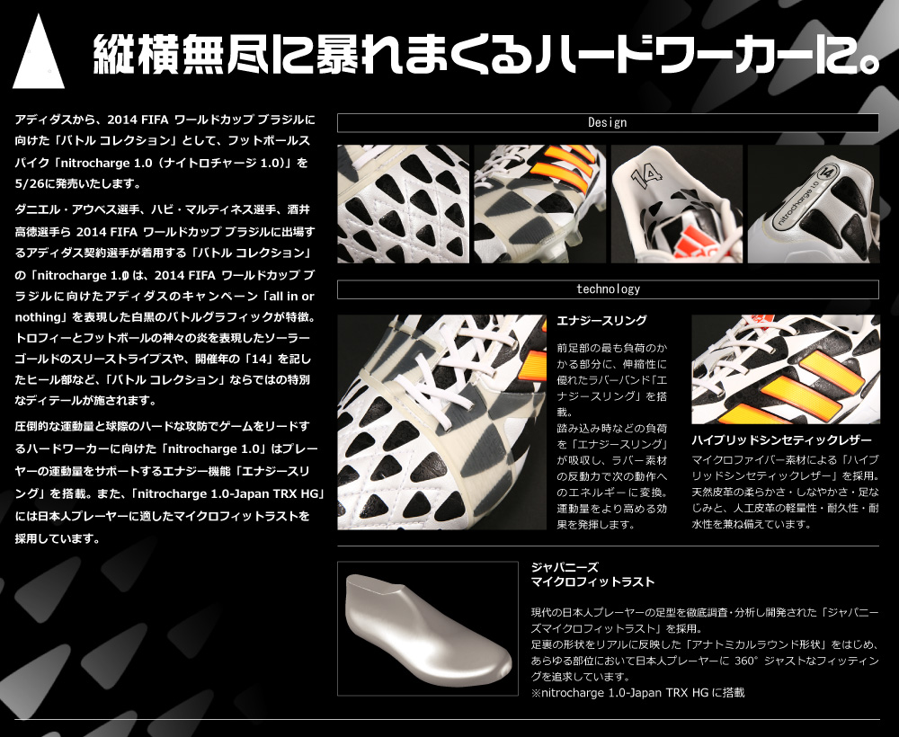 アディダス NEWスパイク Battle Collection｜サッカーショップKAMO