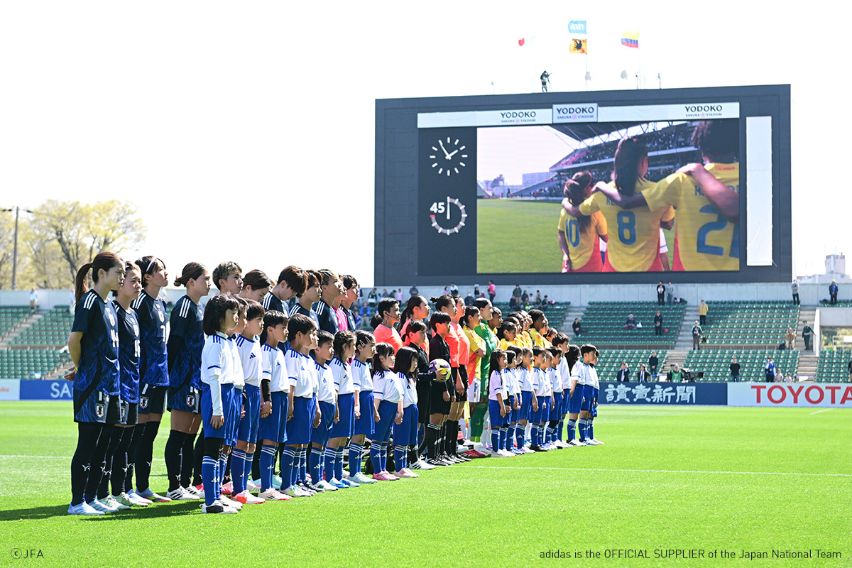 adidas サッカー日本代表キャンペーン