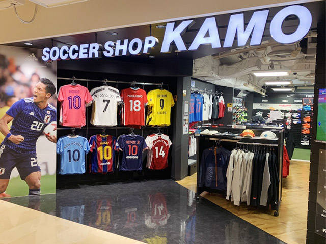 福岡パルコ店 Store List サッカーショップkamo