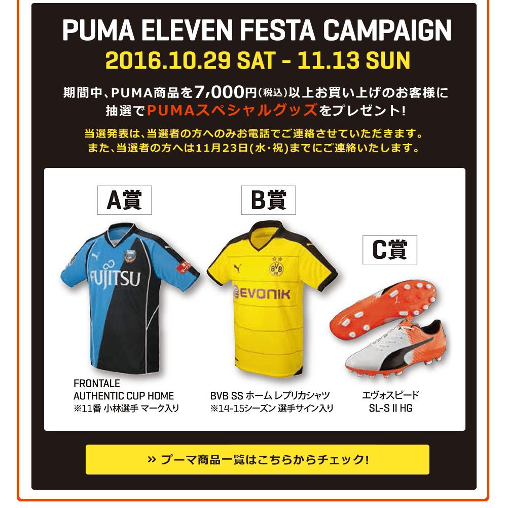 イレブンフェスタ16 サッカーショップkamo サッカーショップkamo