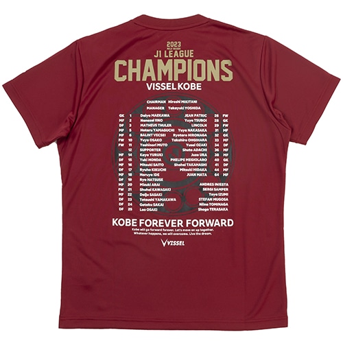 ヴィッセル神戸 2023 J1リーグ優勝記念Tシャツ