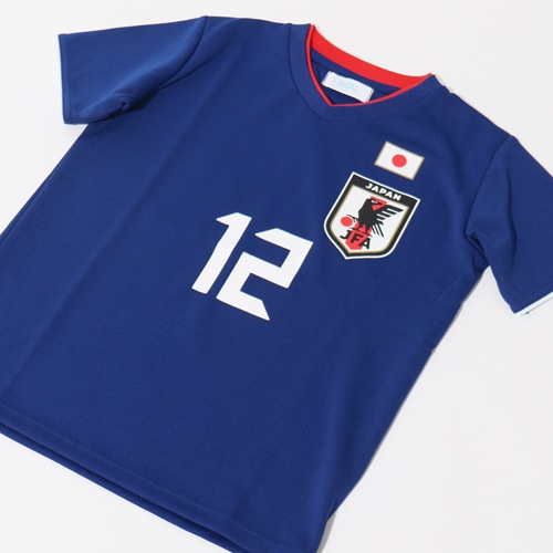 JFA ナンバーTシャツ No.12 120CM