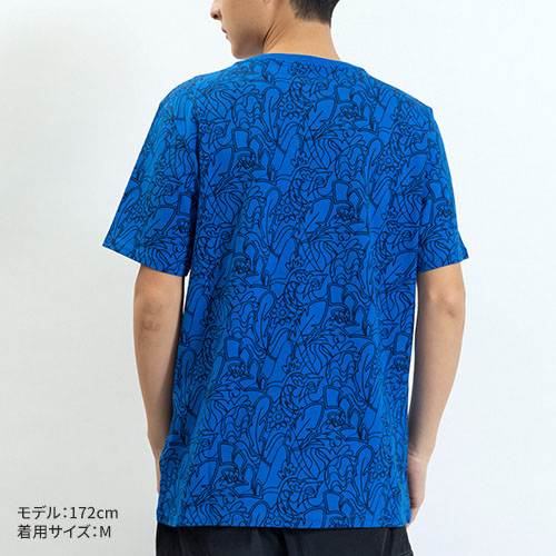 NJR BRAZIL PASSION AOP SSシャツ