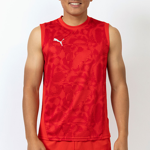 TEAMCUP TR ノースリーブシャツ