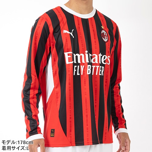 24-25 ACミラン HOME 長袖ユニフォーム