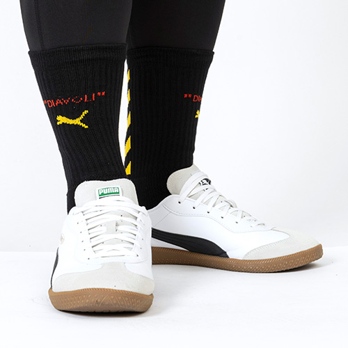 24-25 ACミラン×Off-White 4th グラフィッククルーソックス