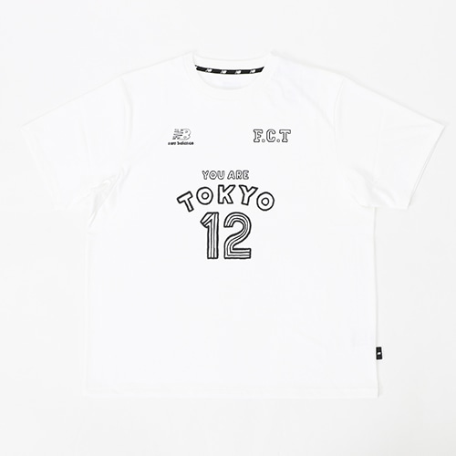 FC東京 9BOX TOKYO Collection NB Logo Tee WT