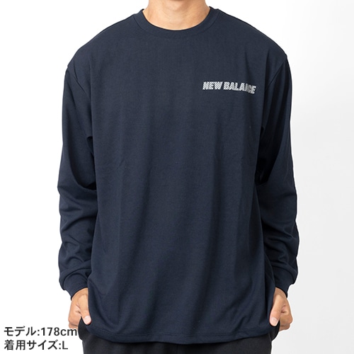 MET24 Reflection NB Logo Long Sleeve Tee