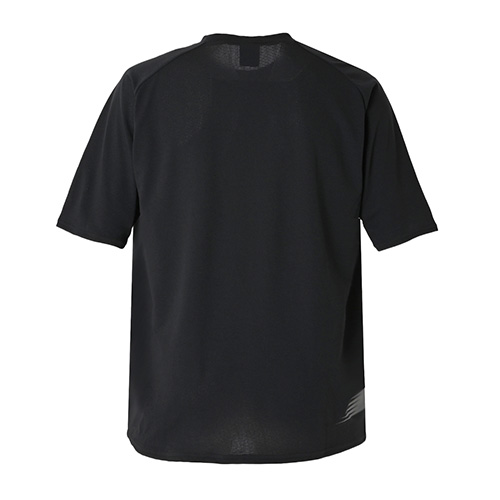 Black Out メッシュニットショートスリーブTシャツ