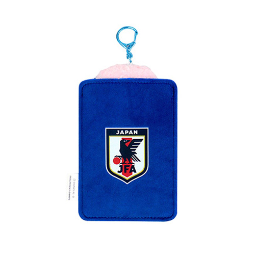 フェイスぬいぐるみ付パスケース サッカー日本代表Ver. 2026 マイスウィートピアノ
