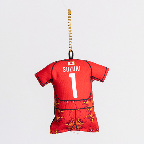 ユニフォーム型クッションキーホルダーSTADIUM LINE #1 鈴木 彩艶