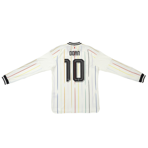 アディダス サッカー日本代表 2026 アウェイ オーセンティック ユニフォーム 長袖 #10 堂安律