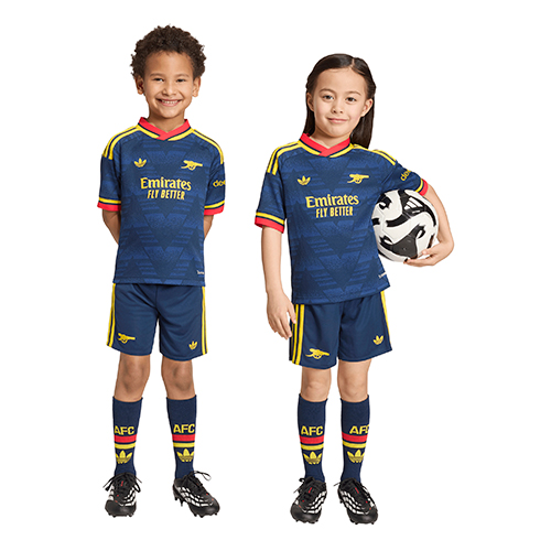 【先行発売】キッズ 26-27 アーセナル AWAY ミニキット