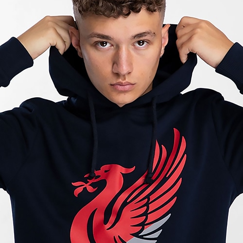 リヴァプールFC フーディー LIVERBIRD NVY