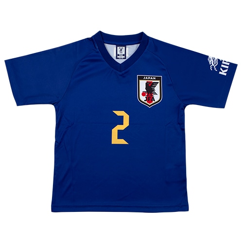 ジュニア KIRIN×サッカー日本代表プレーヤーズTシャツ #2 菅原由勢