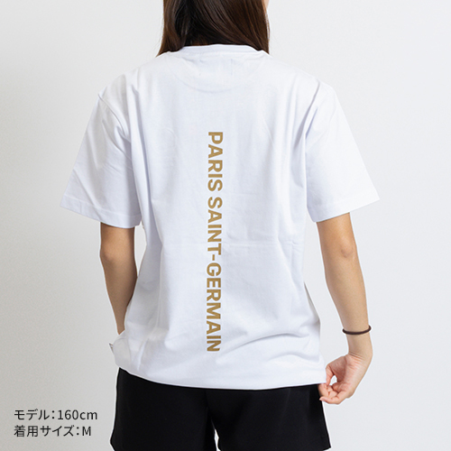 パリSG バックロゴ 半袖Tシャツ