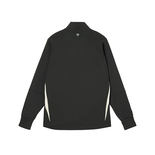 THE THIRD ウォームアップハーフジップトップ