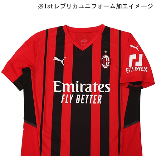 取り寄せ 21 22 Acミラン Bit Mexスポンサーマーク Home 3rd用 サッカーショップkamo
