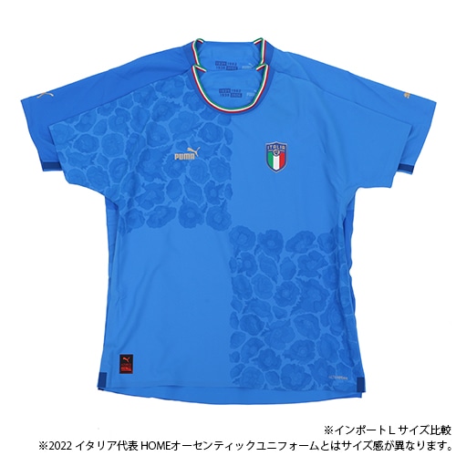 織り柄チェック サッカー イタリア代表 女子 FIGC LIBERTY Sサイズ
