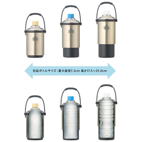 真空「温・冷」ペットボトルシリンダー