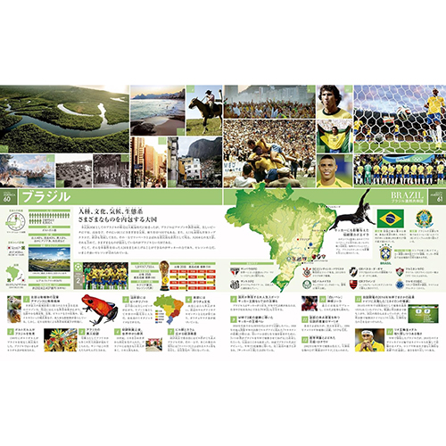 親子で学ぶ サッカー世界図鑑ロシアW杯編