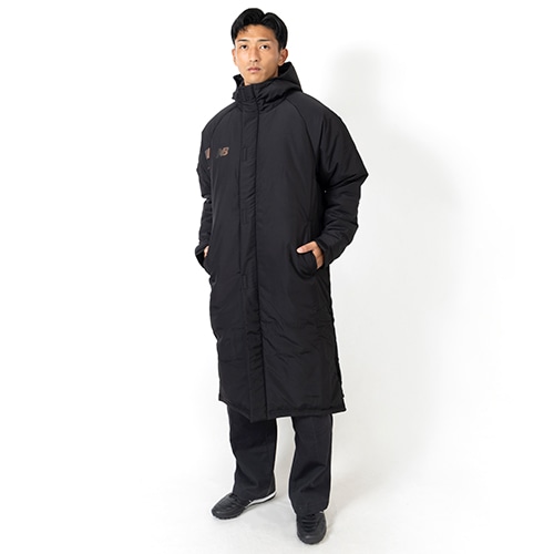 Black Out Collection パデッドロングコート