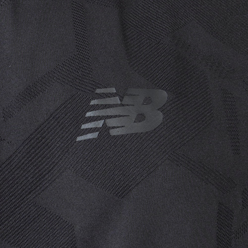 Black Out ジャガードメッシュニットショートスリーブTシャツ