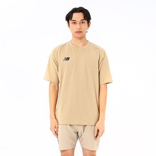 Black Out メッシュニットショートスリーブTシャツ