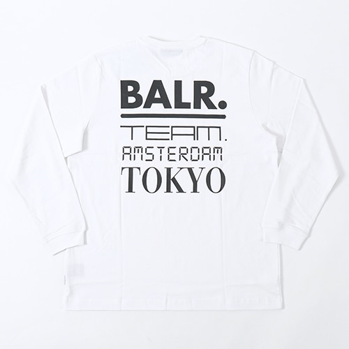 BALR. 日本限定 AMSTERDAM TOKYO ロング Tシャツ