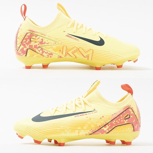 NIKE ナイキ ジュニア ズームヴェイパー 16 アカデミー KM FG/MG（ライトオレンジ） FQ8394 800 サッカー  ジュニアスパイク-モリヤマスポーツ公式オンラインストア
