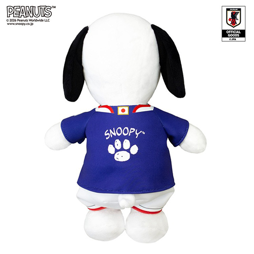 スヌーピーぬいぐるみ サッカー日本代表2026Ver