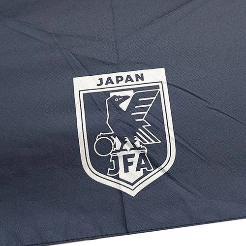 晴雨兼用傘 サッカー日本代表ver. ネイビー×シルバー