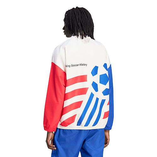 Graphic Woven Track Top