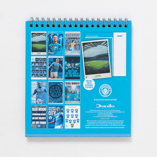 2026 マンチェスター・シティ 卓上カレンダー