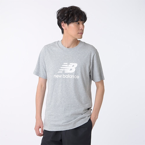 New Balance Stacked Logo ショートスリーブTシャツ