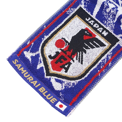 タオルマフラー(SAMURAI BLUE)