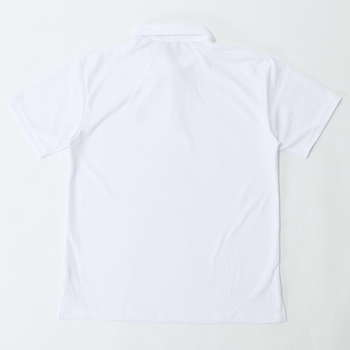 JFA ベーシックポロシャツ(三本足の烏) (WHT) XLサイズ