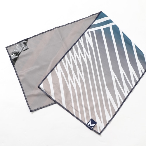 MAX COOLING TOWEL ILLUSION ESTATE BLU NS